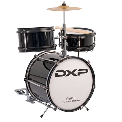 DXP Junior Series 3 Piece Drum Kit in Black