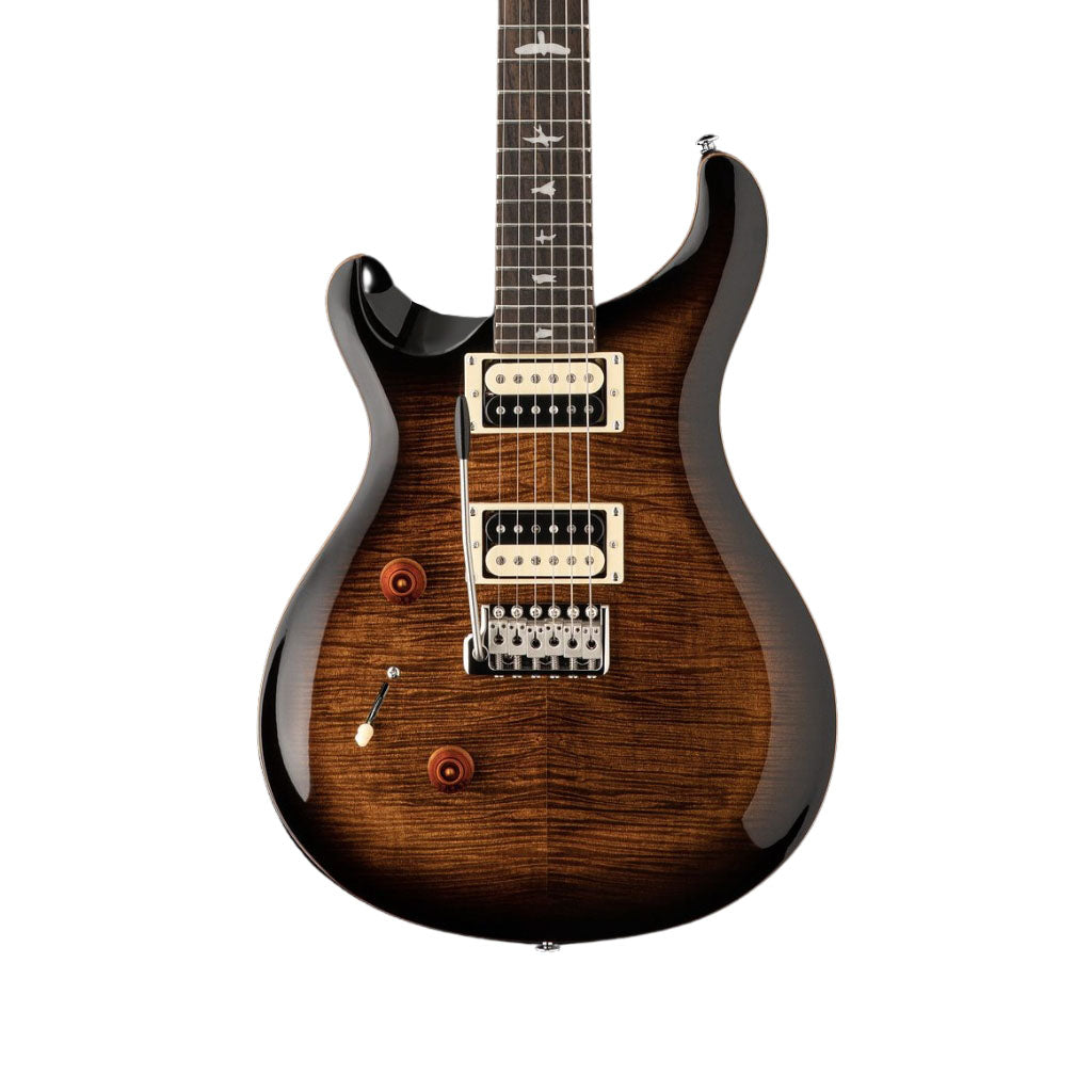 PRS SE Custom 24 Lefty Left handed in Black Gold Burst