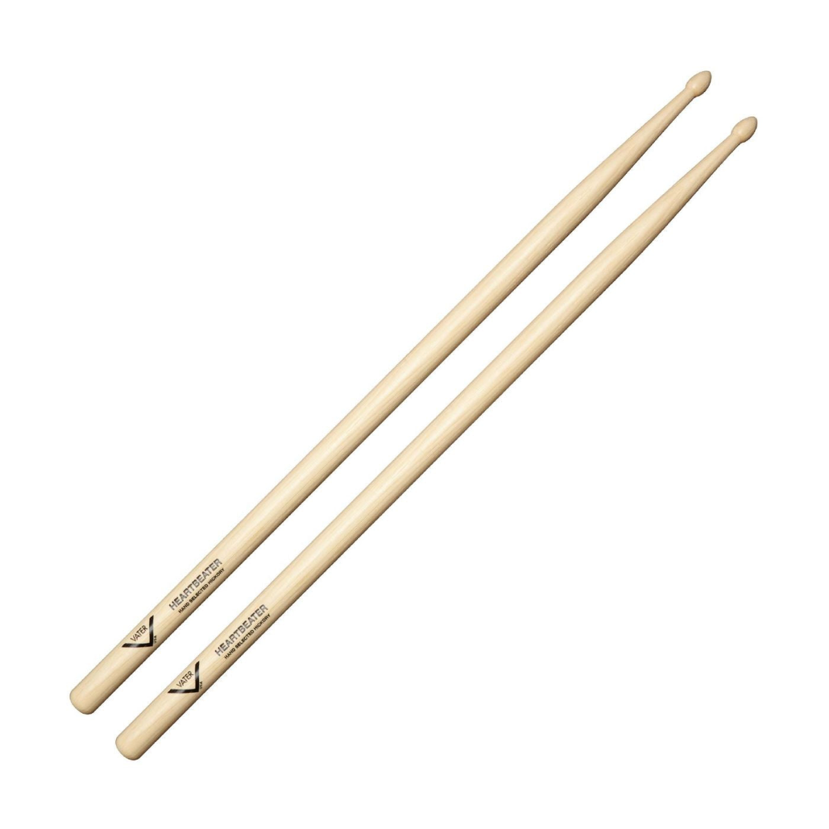 Vater VHHBW Heartbeater American Hickory Drum Stickss (Pair)