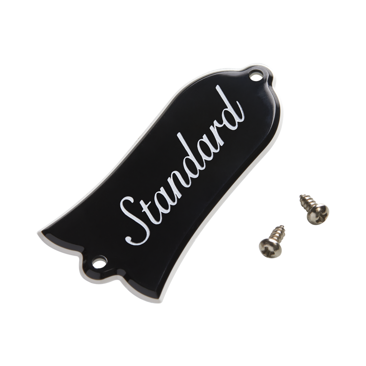 Gibson Truss Rod Cover Les Paul Standard in Black