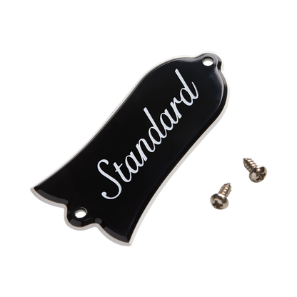 Gibson Truss Rod Cover Les Paul Standard in Black