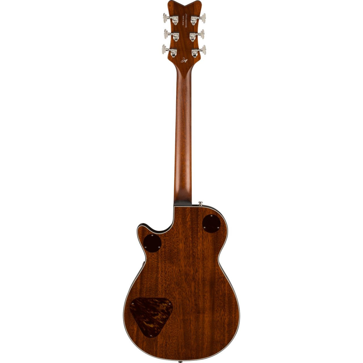 Gretsch G6134TFM-NH Nigel Hendroff Signature Penguin Electric Guitar in Amber Flame