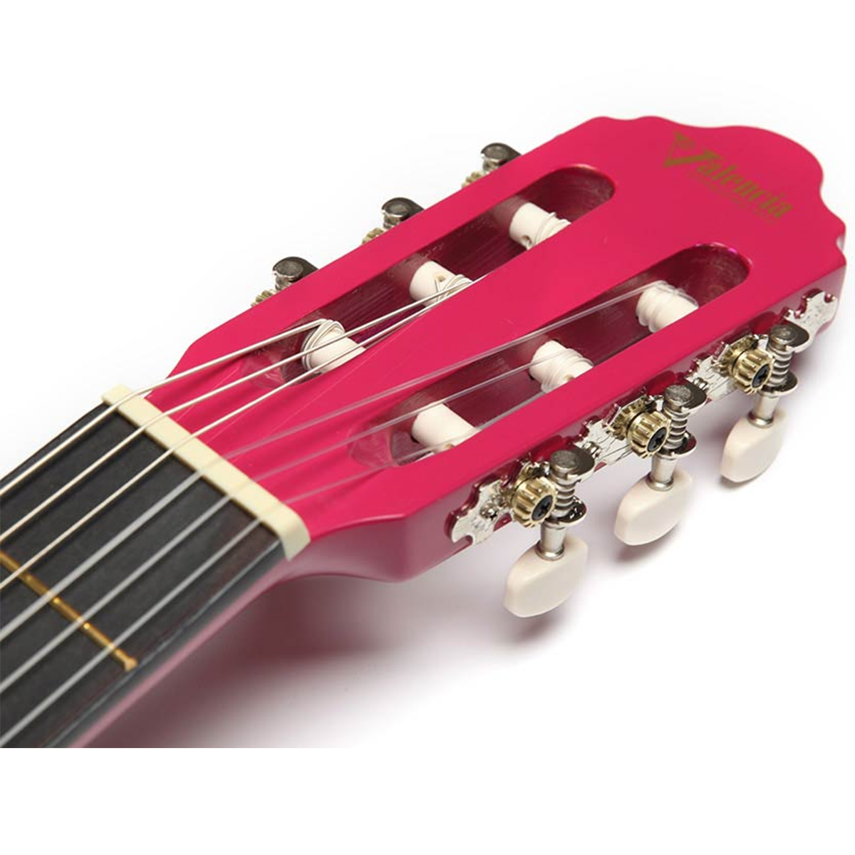 Valencia Series 100 Full Size Classical Guitar in Pink Sunburst