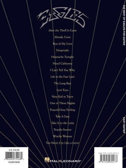 The Best Of Eagles For Easy Guitar Notes And Tab