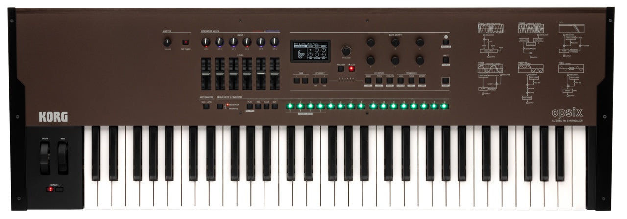 KORG opsix SE Altered FM Synthesizer With Case Black