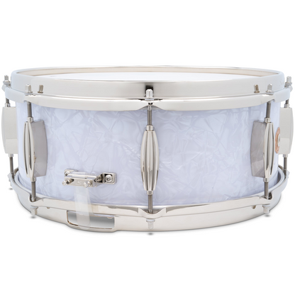 Slingerland Radio King Artist 6.5" x 14"  3-Ply White Marine Pearl Snare Drum