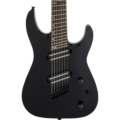 Jackson X Series Dinky Arch Top DKAF7 MS 7 String in Gloss Black