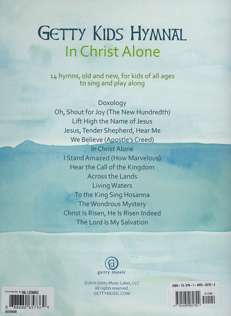 Getty Kids Hymnal In Christ Alone