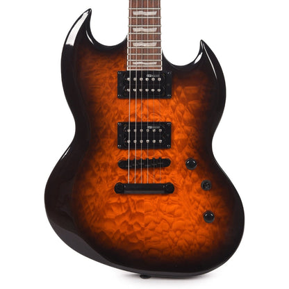 ESP LTD VIPER 256 in Dark Brown Sunburst