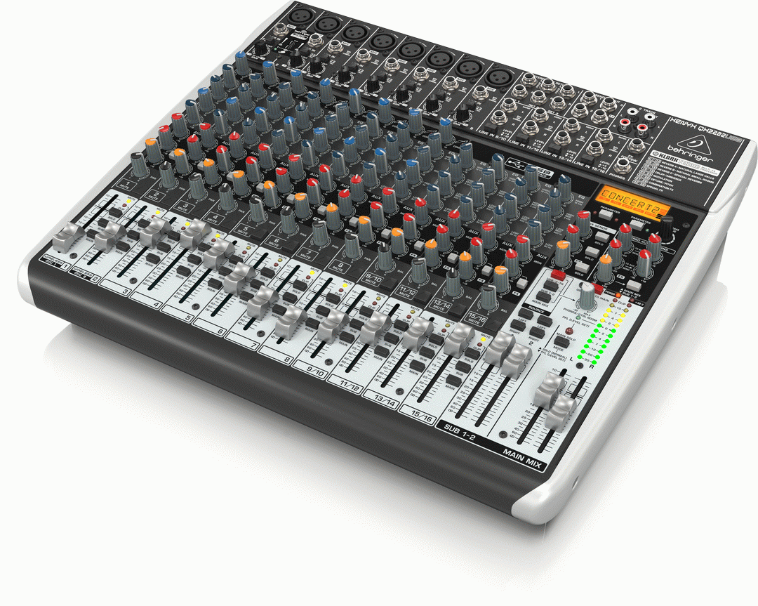 Behringer XENYX QX2222USB Mixer