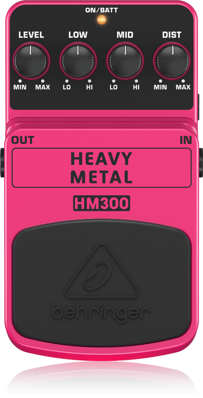 Behringer HM300 Heavy Metal Distortion Pedal