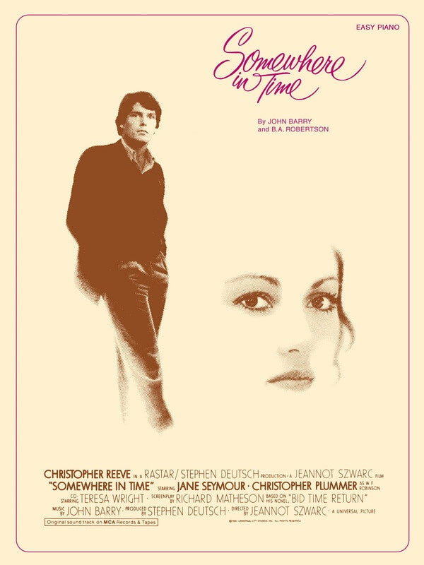 Somewhere in Time S/S Easy Piano