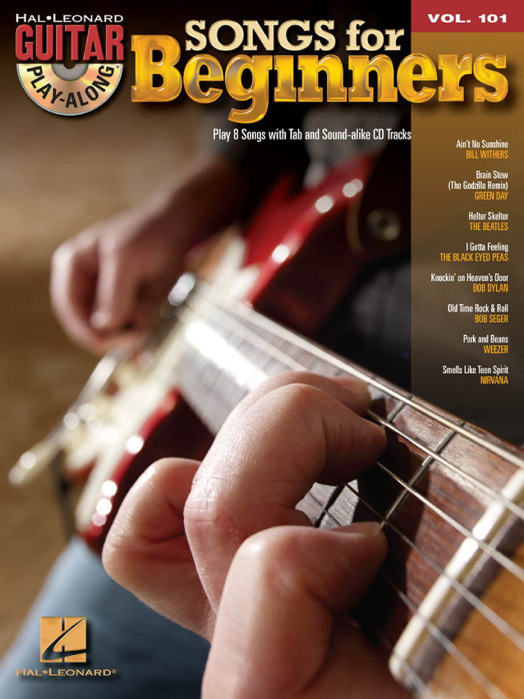 Songs for Beginners Guitar Play Along Volume 101 BK/OLA Guitar Tab