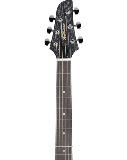Ibanez TCM50 Talman Acoustic Electric Guitar in Galaxy Black Open Pore