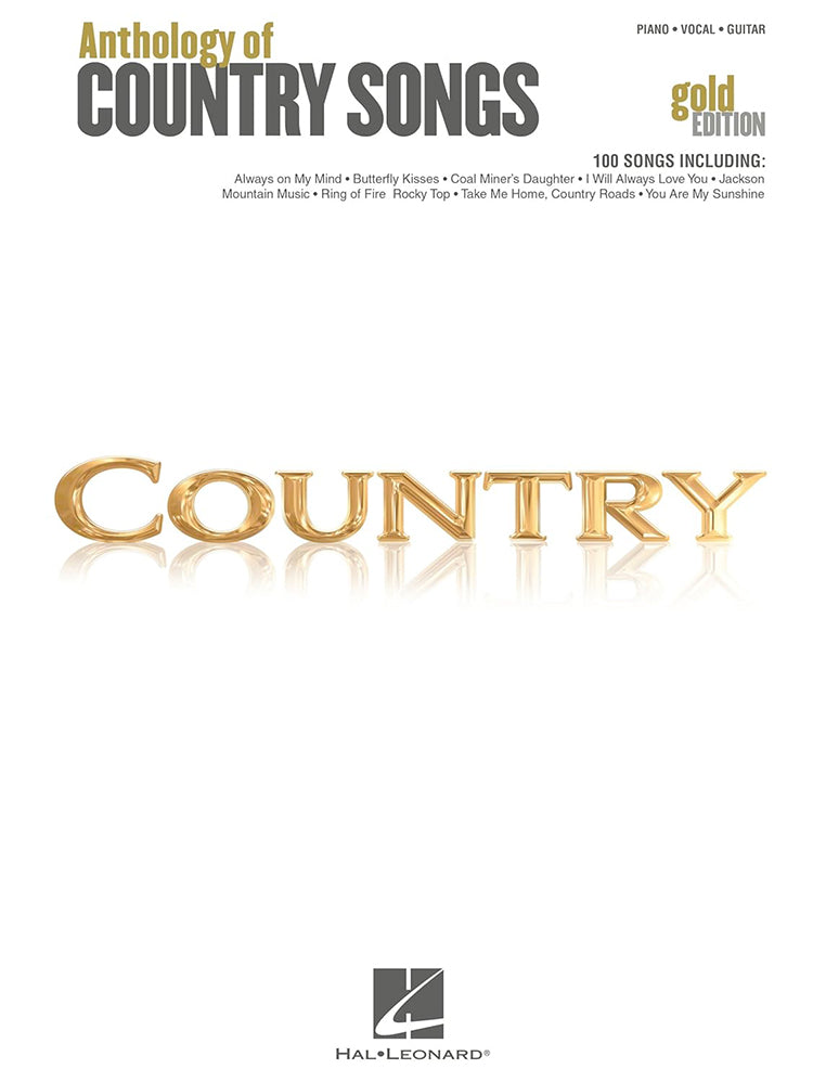 Anthology Of Country Songs Gold Edition PVG