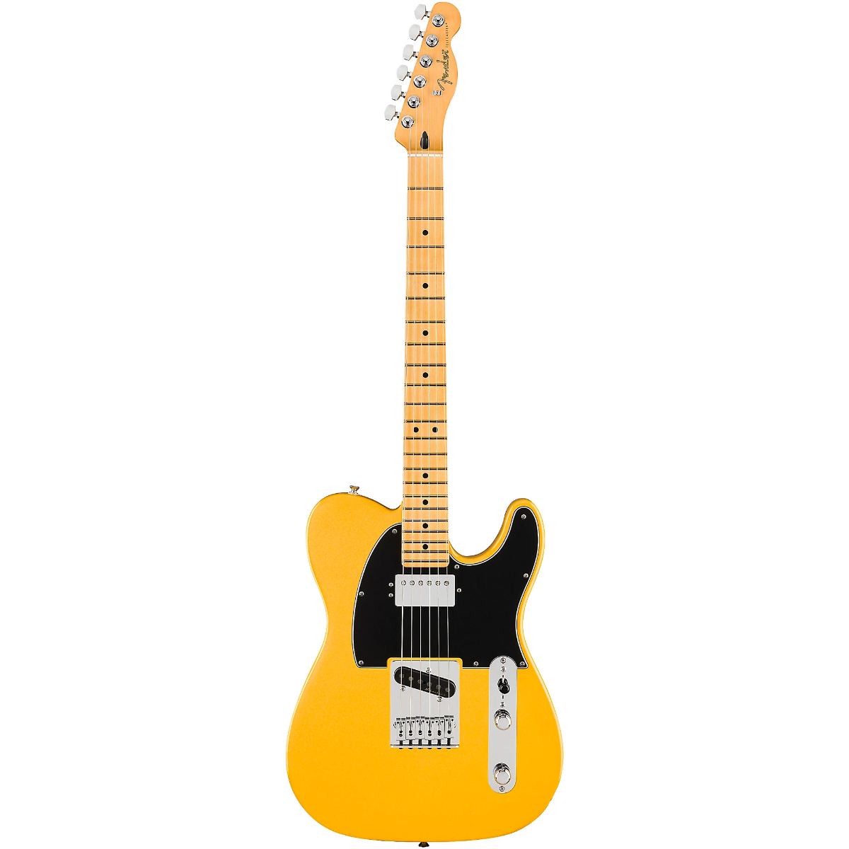 Fender Player II Modified Telecaster SH Electric Guitar, Rosewood Fingerboard in Sunshine Yellow
