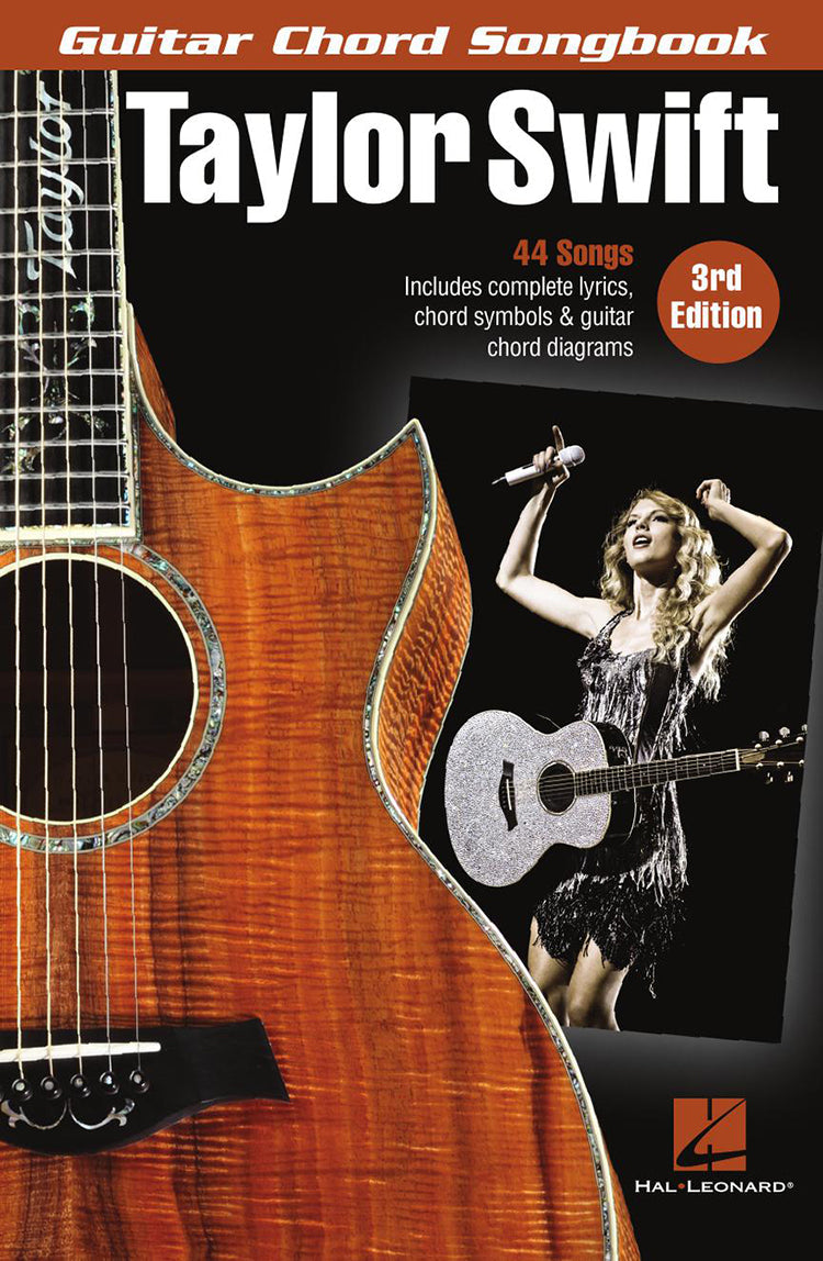 Taylor Swift Guitar Chord Songbook 3rd Edition