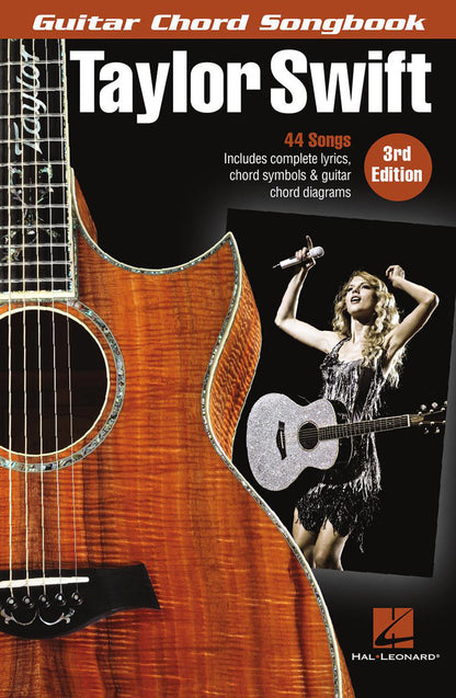 Taylor Swift Guitar Chord Songbook 3rd Edition