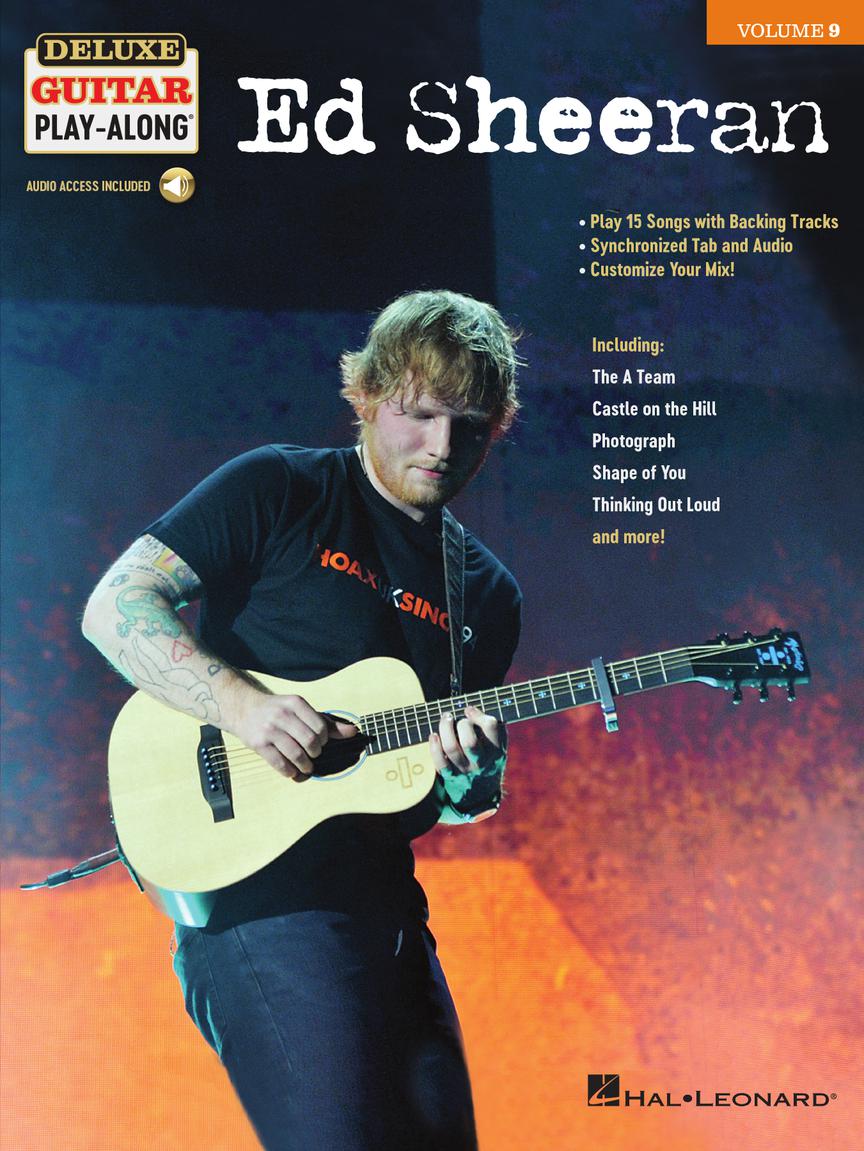 Ed Sheeran Deluxe Guitar Playalong Volume 9 BK/OLA