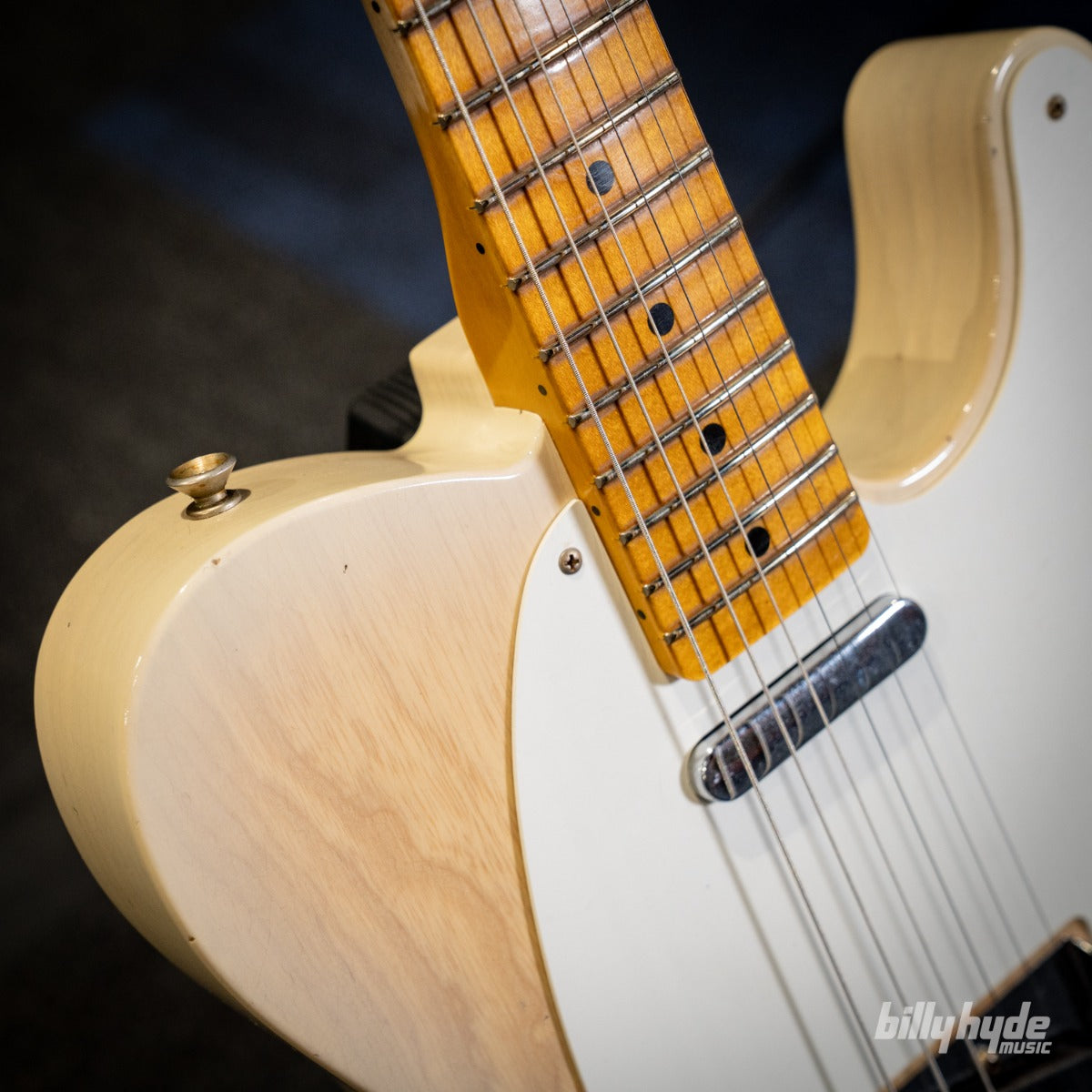 Fender Custom Shop 1959 Telecaster Journeyman Relic Electric Guitar in Natural Blonde
