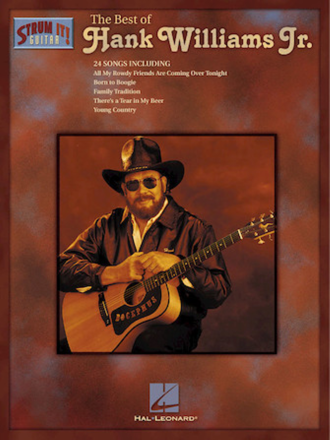 The Best of Hank Williams Jr Strum It Guitar Tab