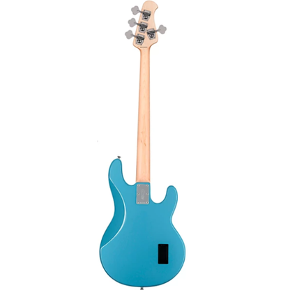 Sterling By Music Man StingRay 4 4 String Left Handed in Chopper Blue