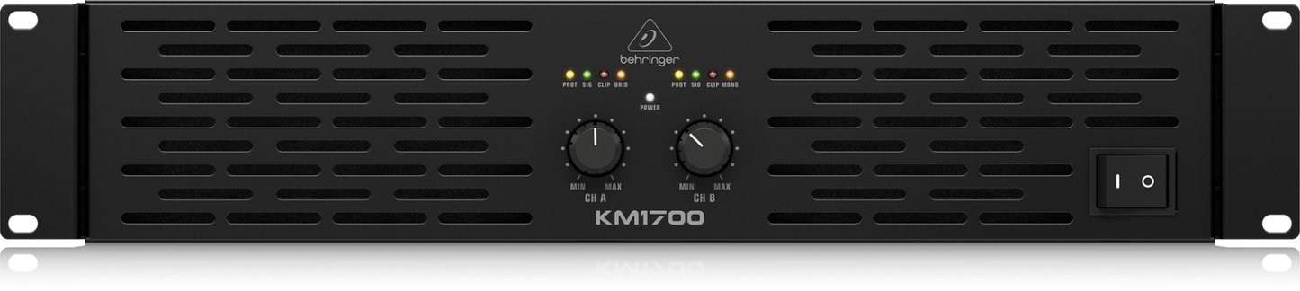 Behringer KM1700 1700W Power Amplifier