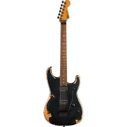 Charvel Pro Mod Relic San Dimas Style 1 HH FR PF in Weathered Black