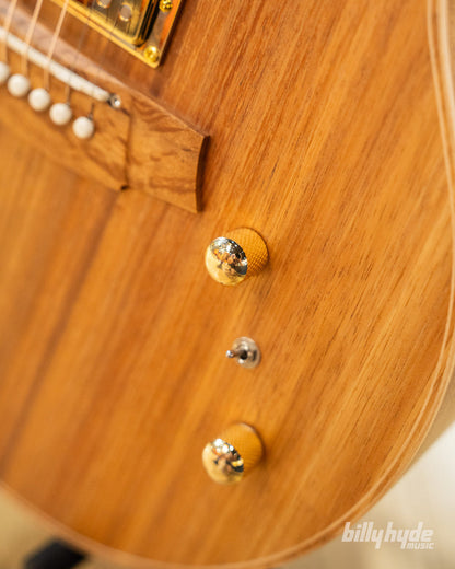 Cole Clark AN2EC-BLBL-AE-HUM Humbucker Acoustic Electric Guitar in Natural Satin