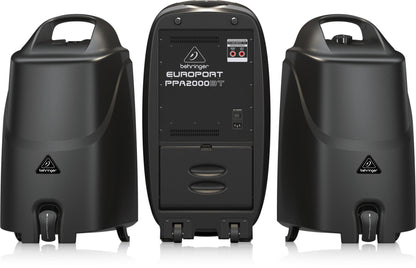 Behringer Europort PPA2000BT Ultra Compact 2000W 8 Channel Portable PA System
