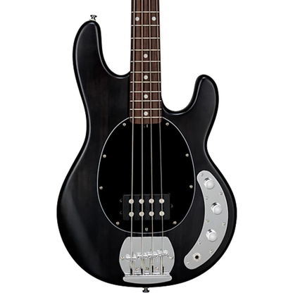 Sterling By Music Man StingRay Ray4 Bass Guitar in Trans Black Satin