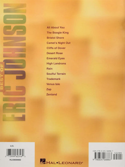 Best Of Eric Johnson Guitar Tab
