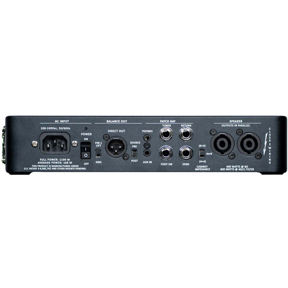 Gallien-Krueger Legacy 800 800watt Ultralite Bass Head