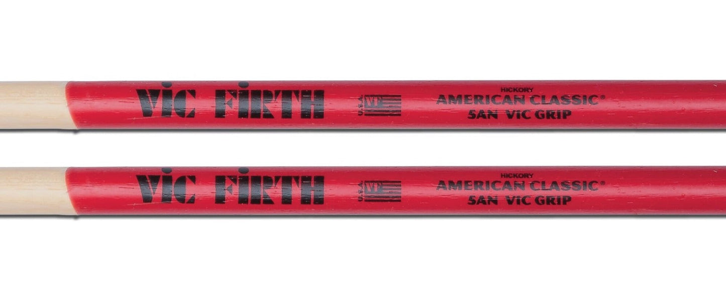 Vic Firth American Classic 5A Nylon Vic Grip Drumsticks