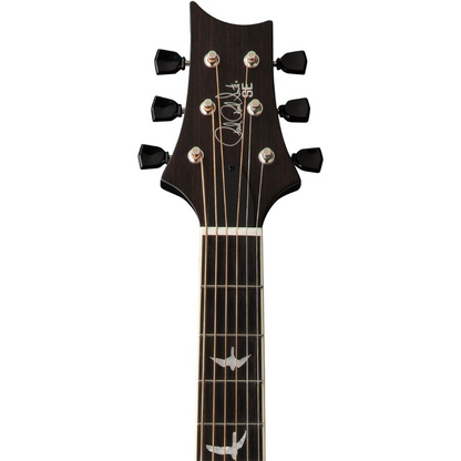 PRS SE P20E Acoustic Guitar in Black Dog Hair (Gloss Top with Satin Back & Sides)