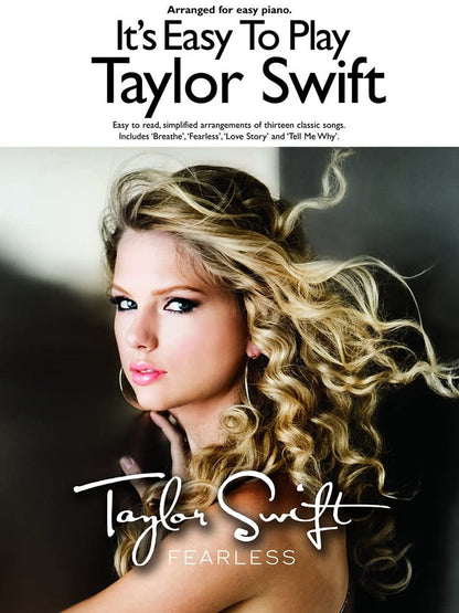 It's Easy To Play Taylor Swift Fearless PVG