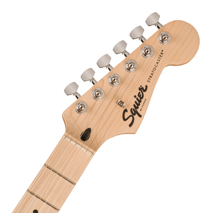 Squier Sonic Stratocaster, Maple Fingerboard Electric Guitar Pack in Black