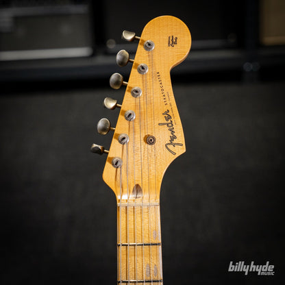 Fender Custom Shop Limited Edition 70th Anniversary 1954 Stratocaster Journeyman Relic Electric Guitar in Wide-Fade 2-Color Sunburst