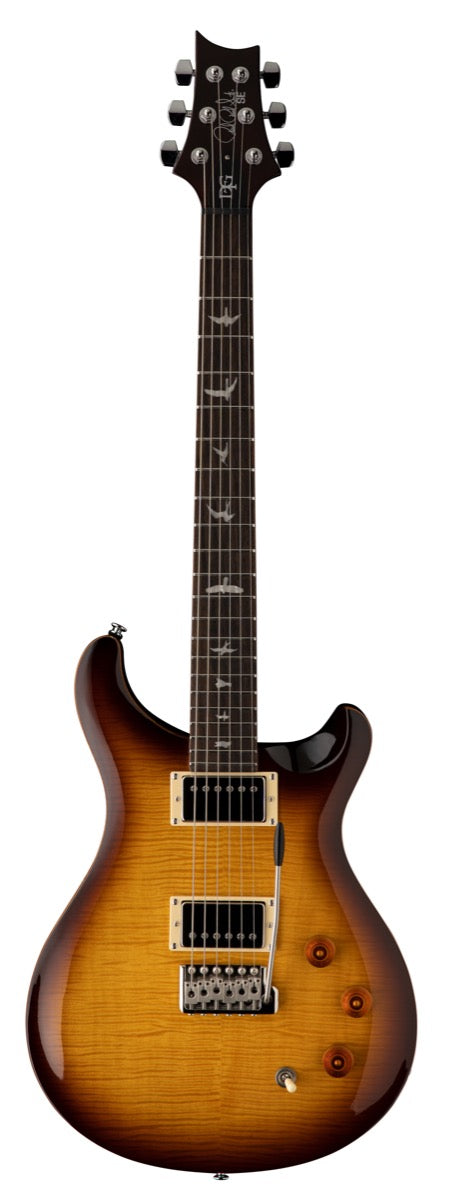 PRS SE DGT Bird Inlays in McCarty Tobacco Sunburst