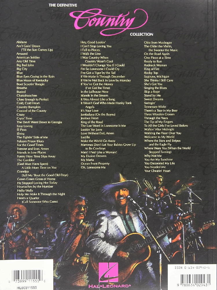 The Definitive Country Collection 3rd Edition