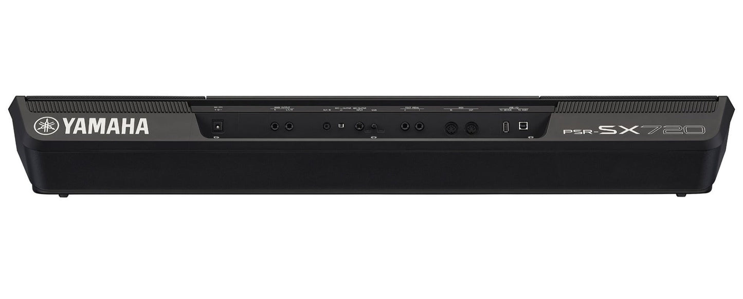 Yamaha PSR-SX720 61 Key Digital Arranger Keyboard in Black