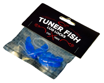 Tuner Fish TFBL4 Lug Locks 4 Pack in Blue
