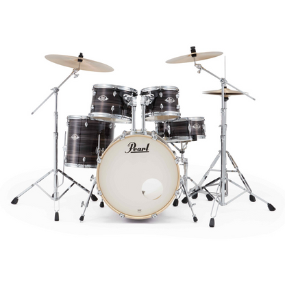 Pearl Export Plus 5-Piece Fusion Kit Drum Kit with Cymbal Pack in Metallic Amethyst Twist