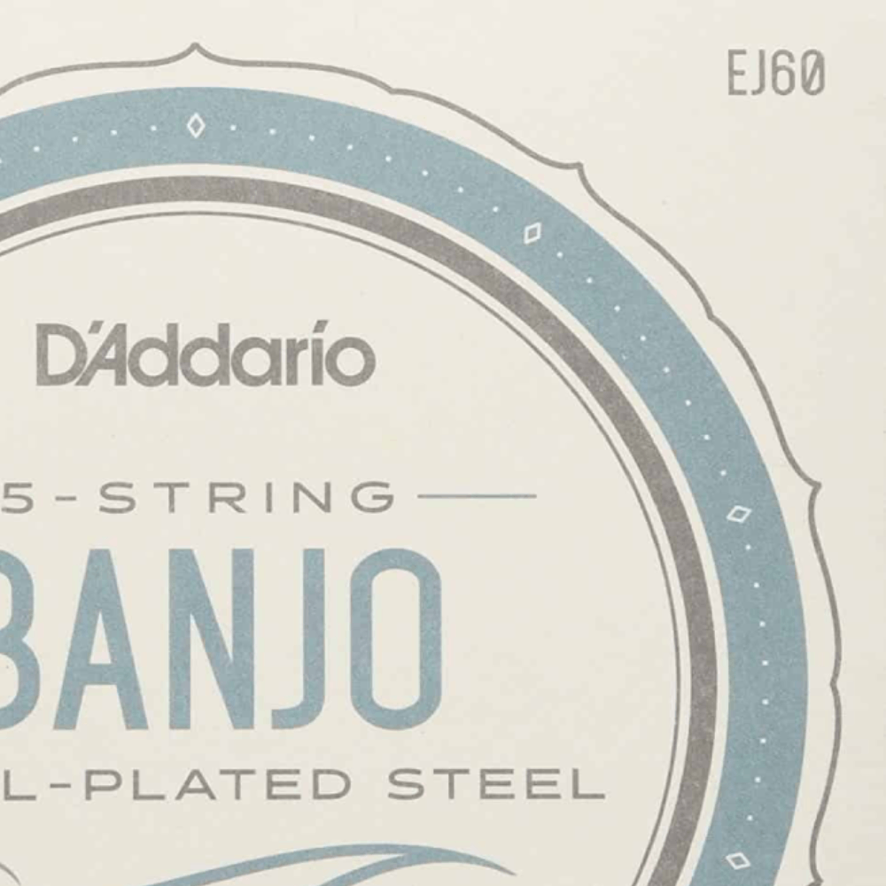 D'Addario EJ60 5 String Banjo Strings Nickel Light 9-20