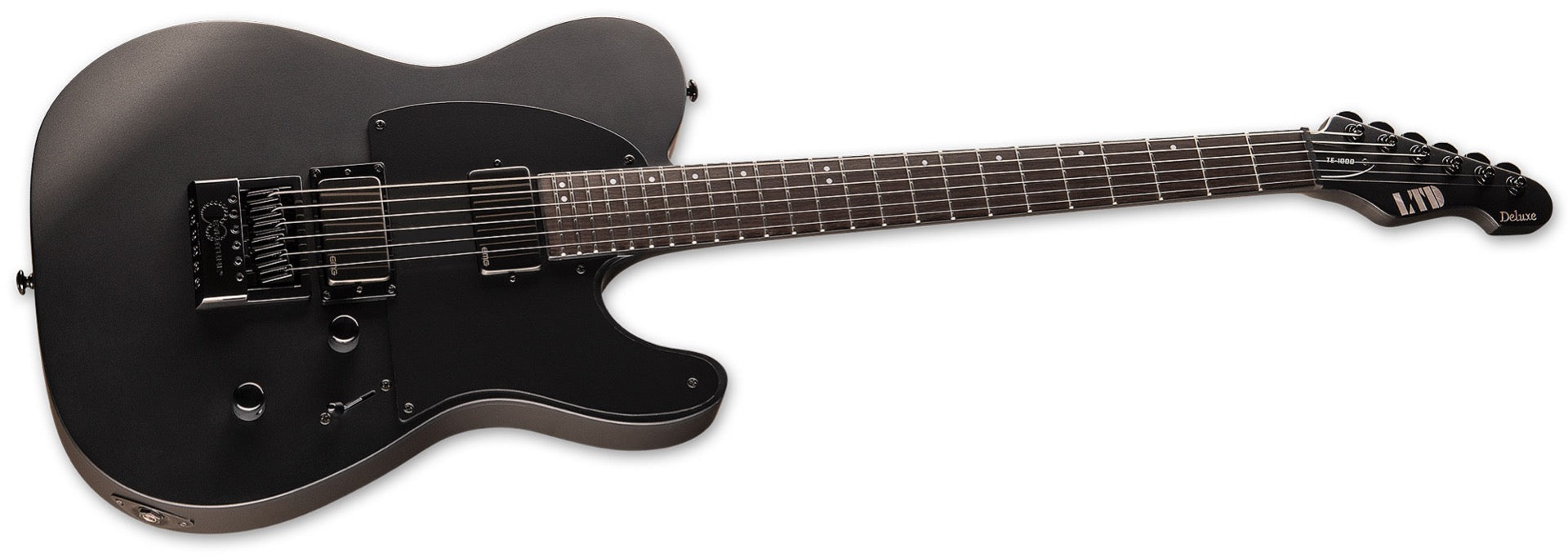 ESP LTD TE-1000 EverTune in Charcoal Metallic Satin
