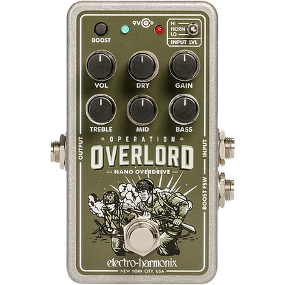 Electro Harmonix Nano Operation Overlord Overdrive/Distortion Pedal