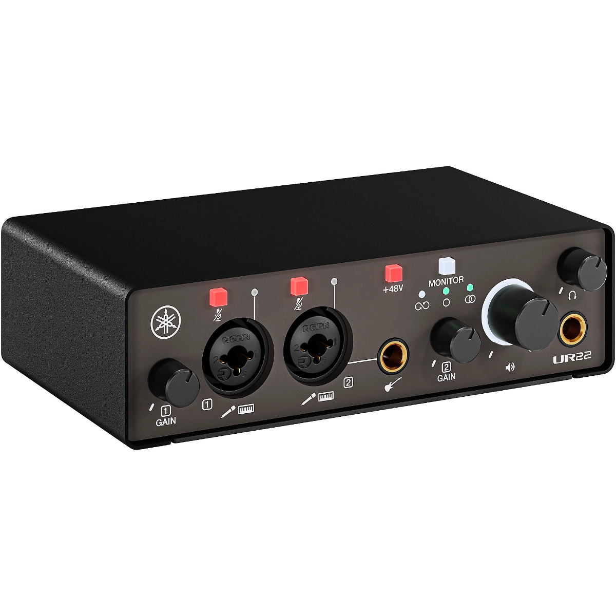 Yamaha UR22MK3 2-in/2-out USB-C Audio Interface in Black