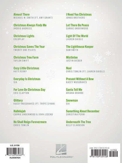 Best Modern Christmas Songs PVG