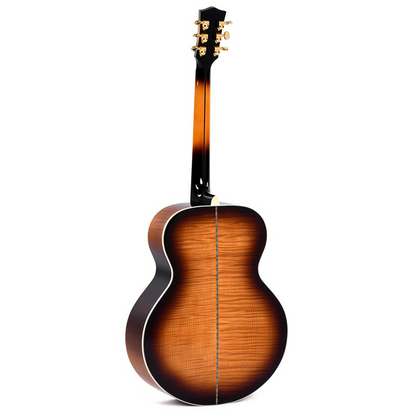 Sigma GJA-SG200 Grand Jumbo Electric Acoustic Guitar in Vintage Sunburst