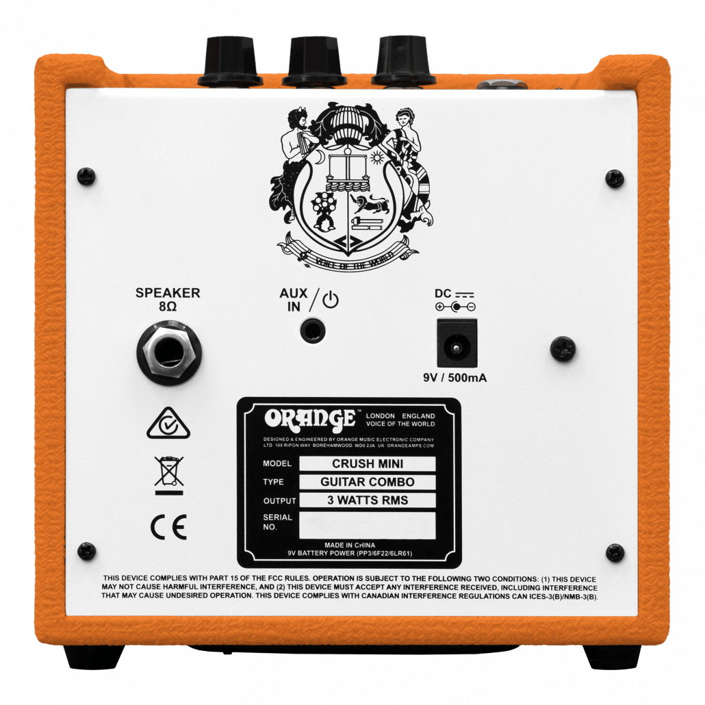Orange Crush Mini 1 x 4" 3W Micro Amp
